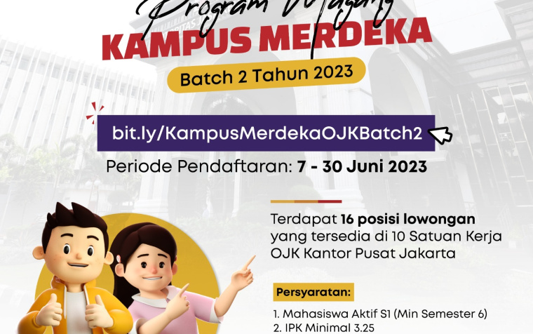 Program Magang Kampus Merdeka OJK 2023